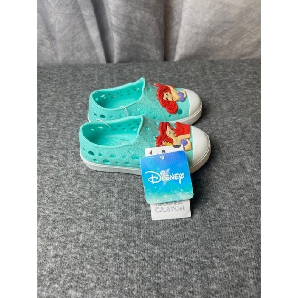 Harper Canyon x Disney Toddler Kids Ariel Water Shoes SZ 6 - Picture 2 of 7